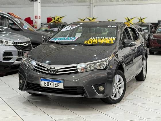TOYOTA COROLLA 1.8 GLI 16V FLEX 4P AUTOMÁTICO TOYOTA COROLLA 1.8 GLI 16V FLEX 4P AUTOMÁTICO